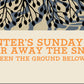 Winter poster print. January Hymn by The Decemberists