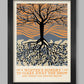 January Hymn, a winter poster celebrating the Decemberists song.