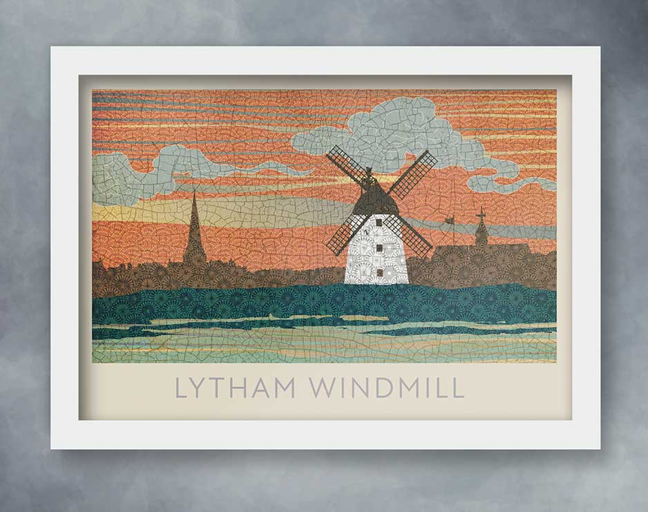 Lytham Windmill - Poster print