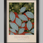 Printemps Botanical poster print. Floral design, gardening poster
