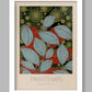 Printemps Botanical poster print. Floral design, gardening print
