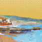 Yorkshire fishing village poster of Robin Hood's Bay
