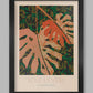 Rose et Vert - Botanical Print. Gardening poster, horticultural print