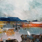 Saltwick Bay Coastal Abstract -  Poster Print