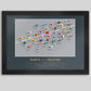 Shirts of the Peloton 2 - Cycling Poster Print