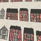 Suffolk pink houses - suffolk houses illustration
