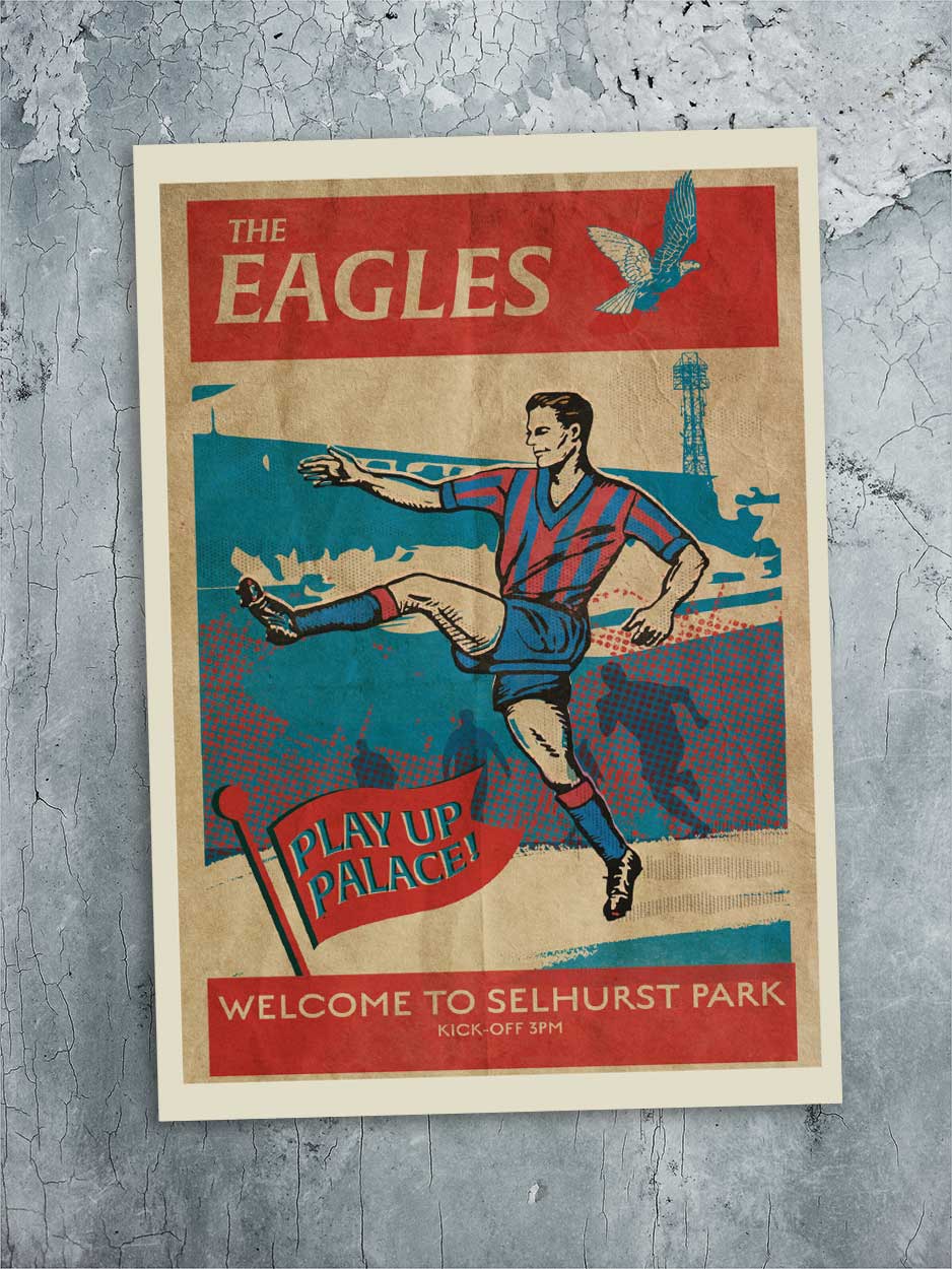 Crystal Palace football card