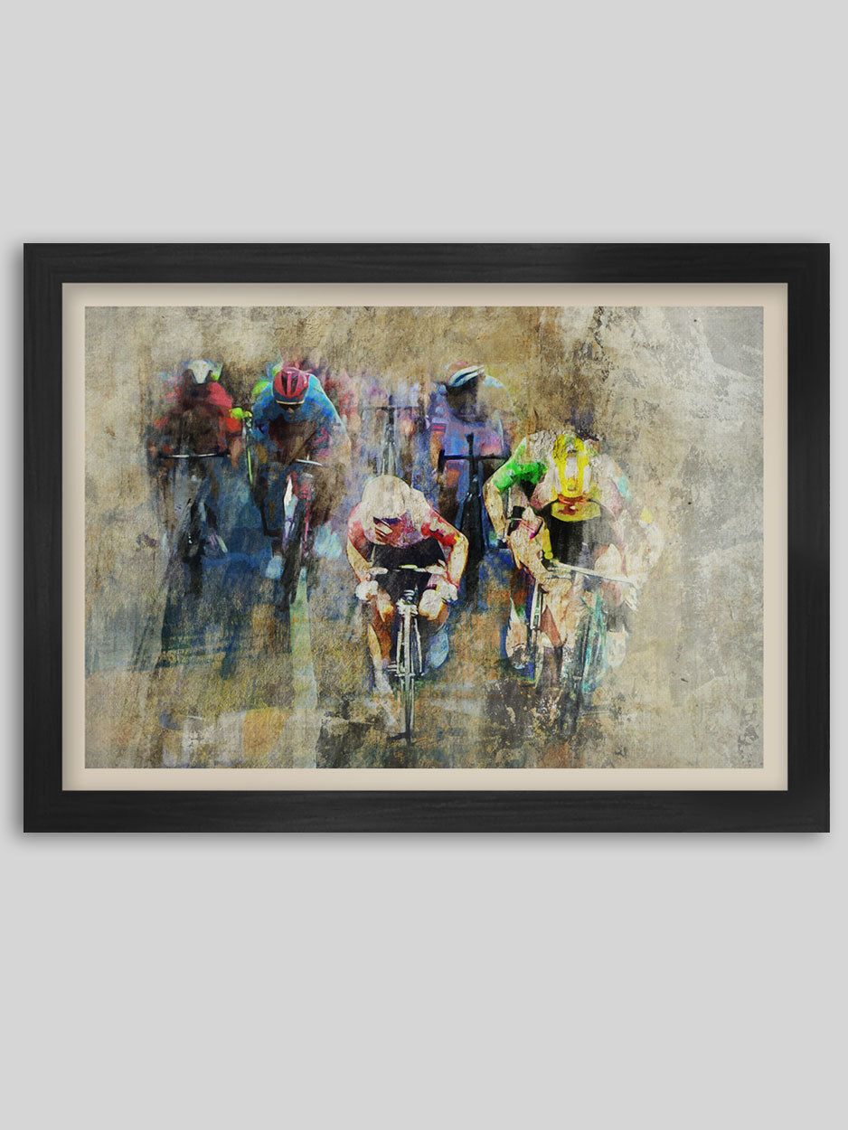 Tour de France - The Sprint cycling poster