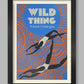 wild thing wild swimming poster print