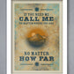 Mountain and music poster. Ain't no Mountain High Enough.