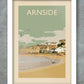 Arnside - Retro railway styled print