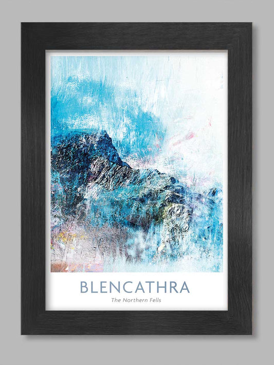 Blencathra Abstract A4 Poster print Posters The Northern Line 