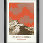 Blencathra Saddleback Lake District Poster Print incorporating Sharp Edge