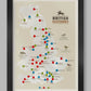 British Racecourses - Horse Racing Poster Print Posters The Northern Line 