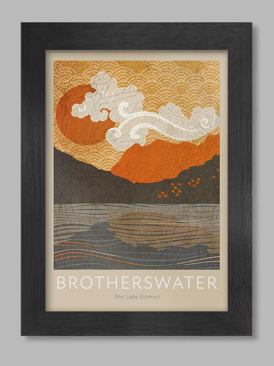 brotherswater a4 poster