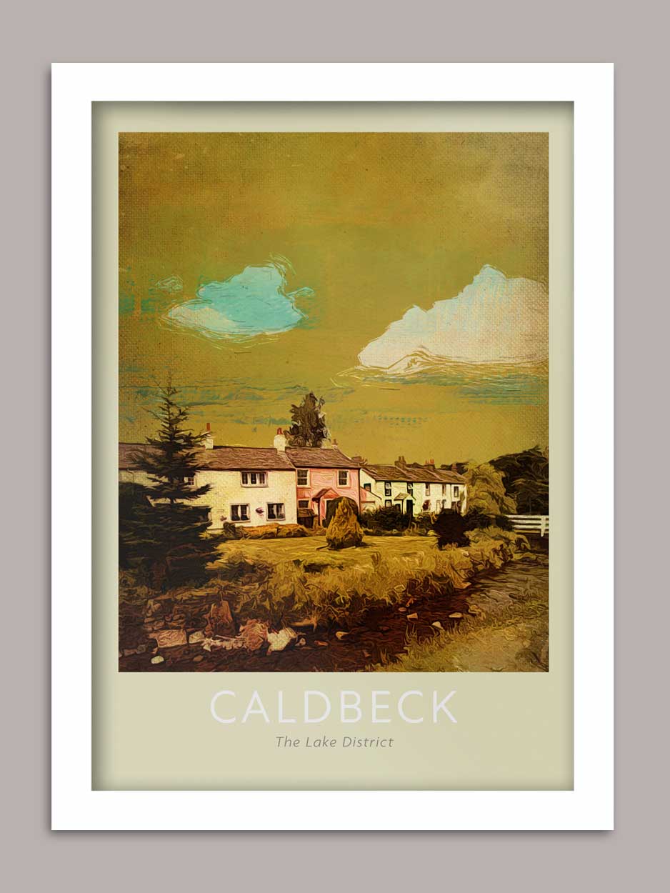 caldbeck village print