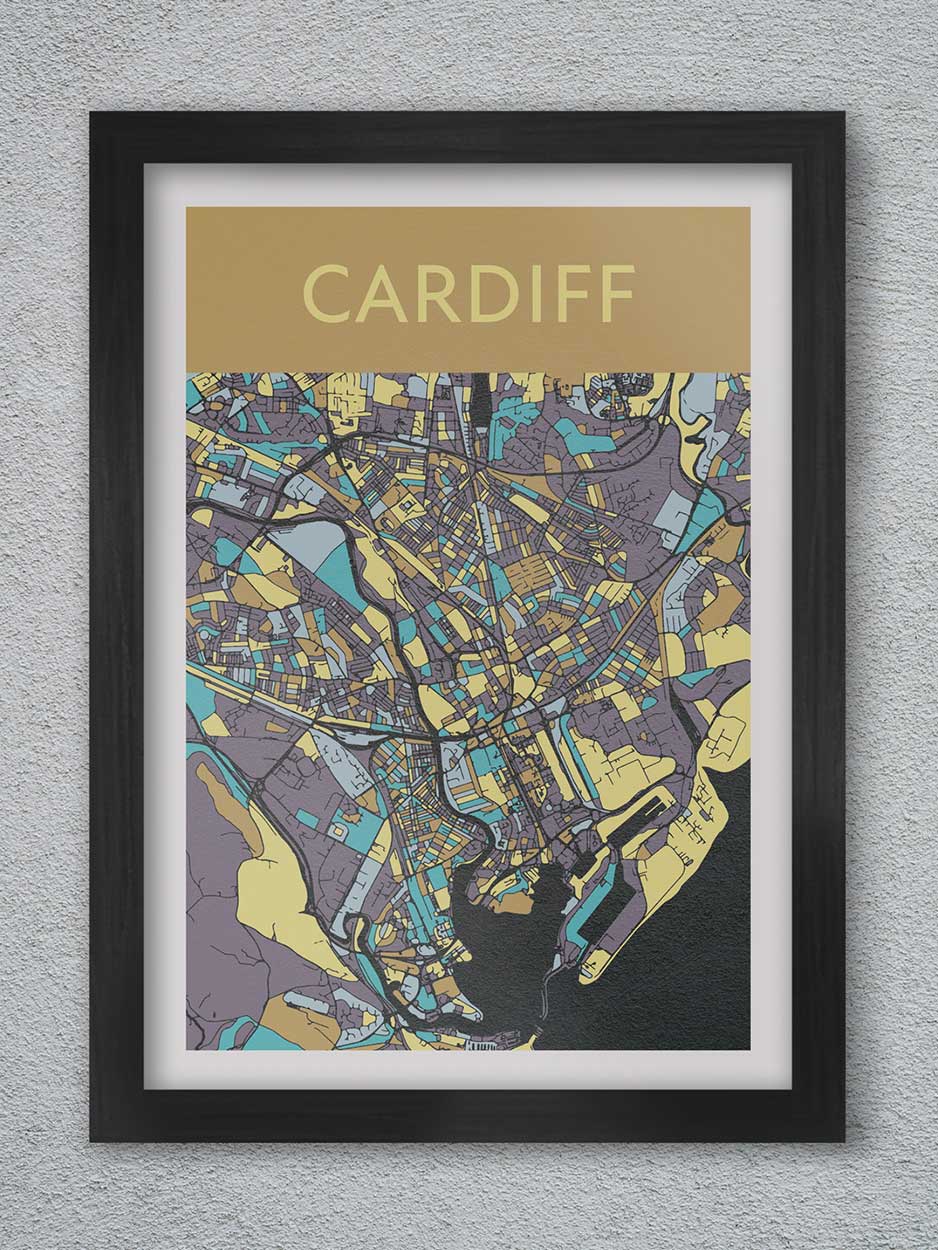 Cardiff Street Art - Poster print