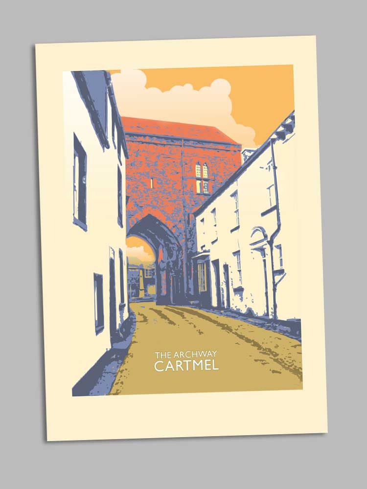 Cartmel Greeting Card Posters The Northern Line 