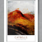 Cat Bells Poster print