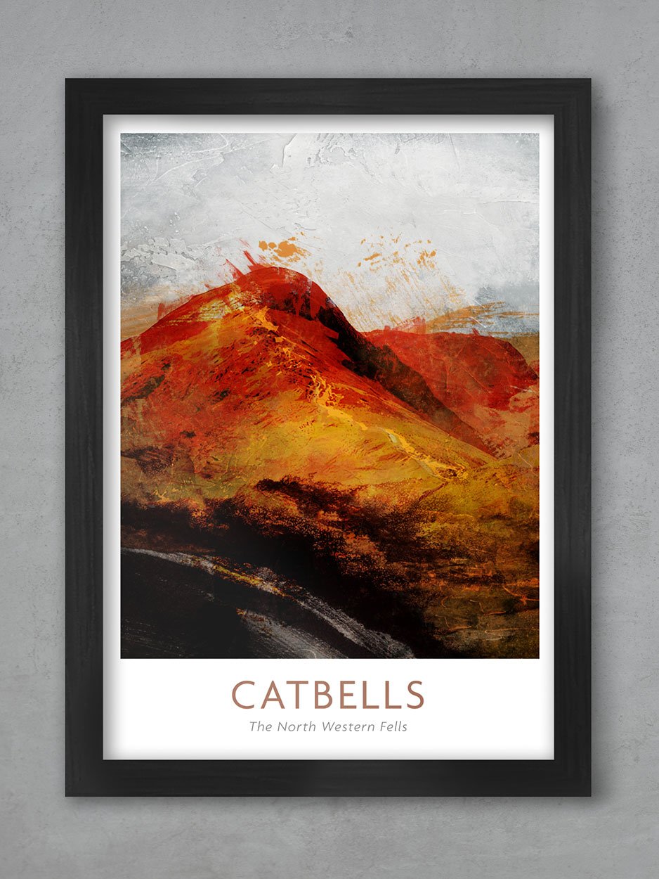 Catbells Poster print