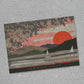 Coniston Water Sunset - Blank Greeting Card card The Northern Line 