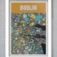 Dublin Street Art - abstract Poster print