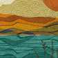 detail of easedale tarn lake district poster