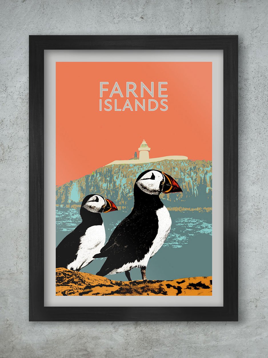 Farne Islands Poster Print