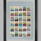 Fells and Waters of The Lake District Poster Print - Contemporary Lake District Art