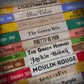 Book spines film poster