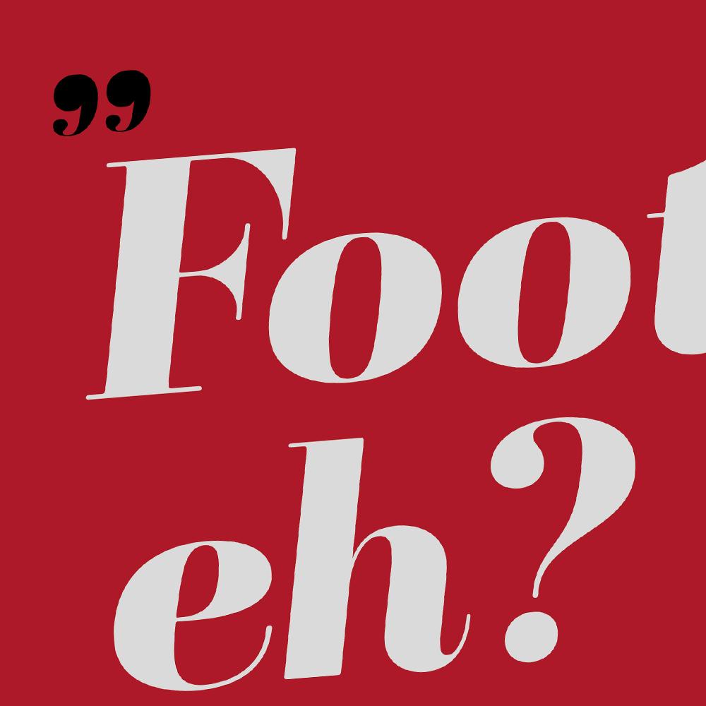 Football eh? Bloody Hell! - Man Utd Poster Print Posters The Northern Line 