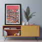 Glasgow Poster print