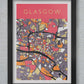 Glasgow Street Art - Poster print