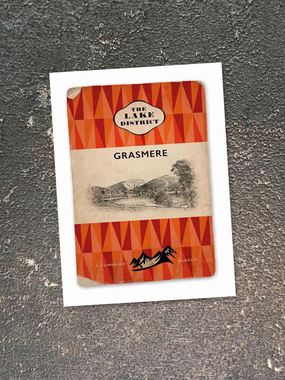 Grasmere - Blank Greeting Card card The Northern Line 