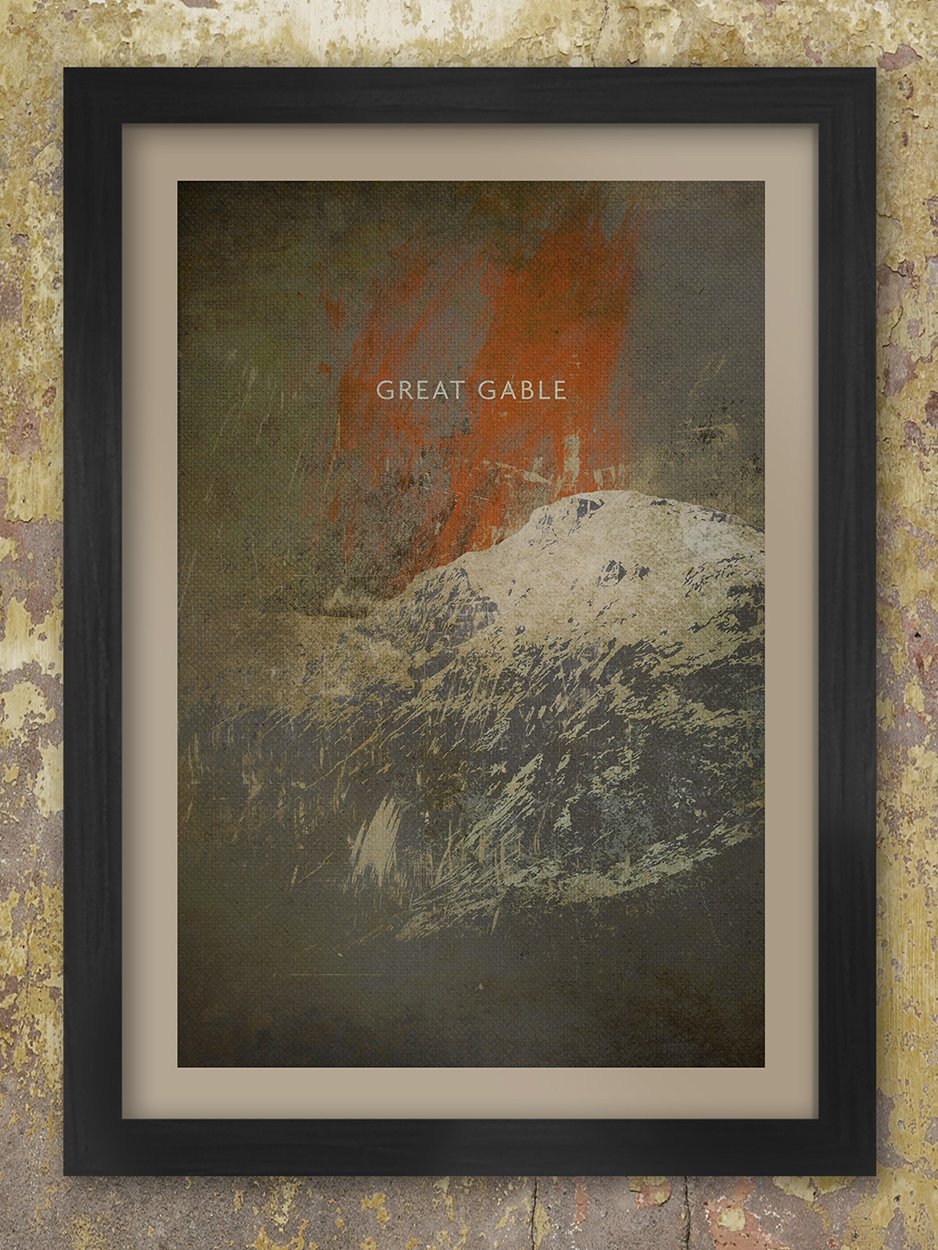 Great Gable Stormbreak - Poster print