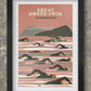 Great North Swim - Windermere. Poster celebrating the great open water event in The Lake District.