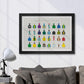 Greats of Flat Racing Poster print Posters The Northern Line 