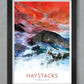 Haystacks Lake District print