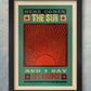 Here Comes The Sun music poster print