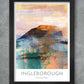 Ingleborough Abstract Poster Print