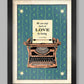 Iris Murdoch Quote print celebrating Love