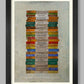 ISLE OF WIGHT BOOK END POSTER FEATURING FAMOUS LANDMARKS