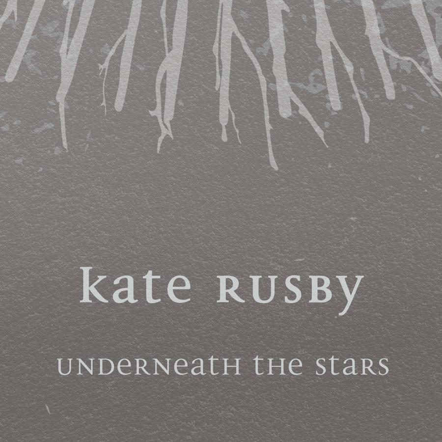 Kate Rusby - Underneath the Stars Poster Print (silver) Posters The Northern Line 