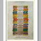 Kernow Klassics - Cornwall book stack poster based on penguin book spines
