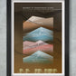La Marmotte - Cycling Route Poster print