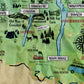 Lake District illustrated Map for St.Mary's Hospice