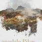 Langdale Pikes Lake District poster print