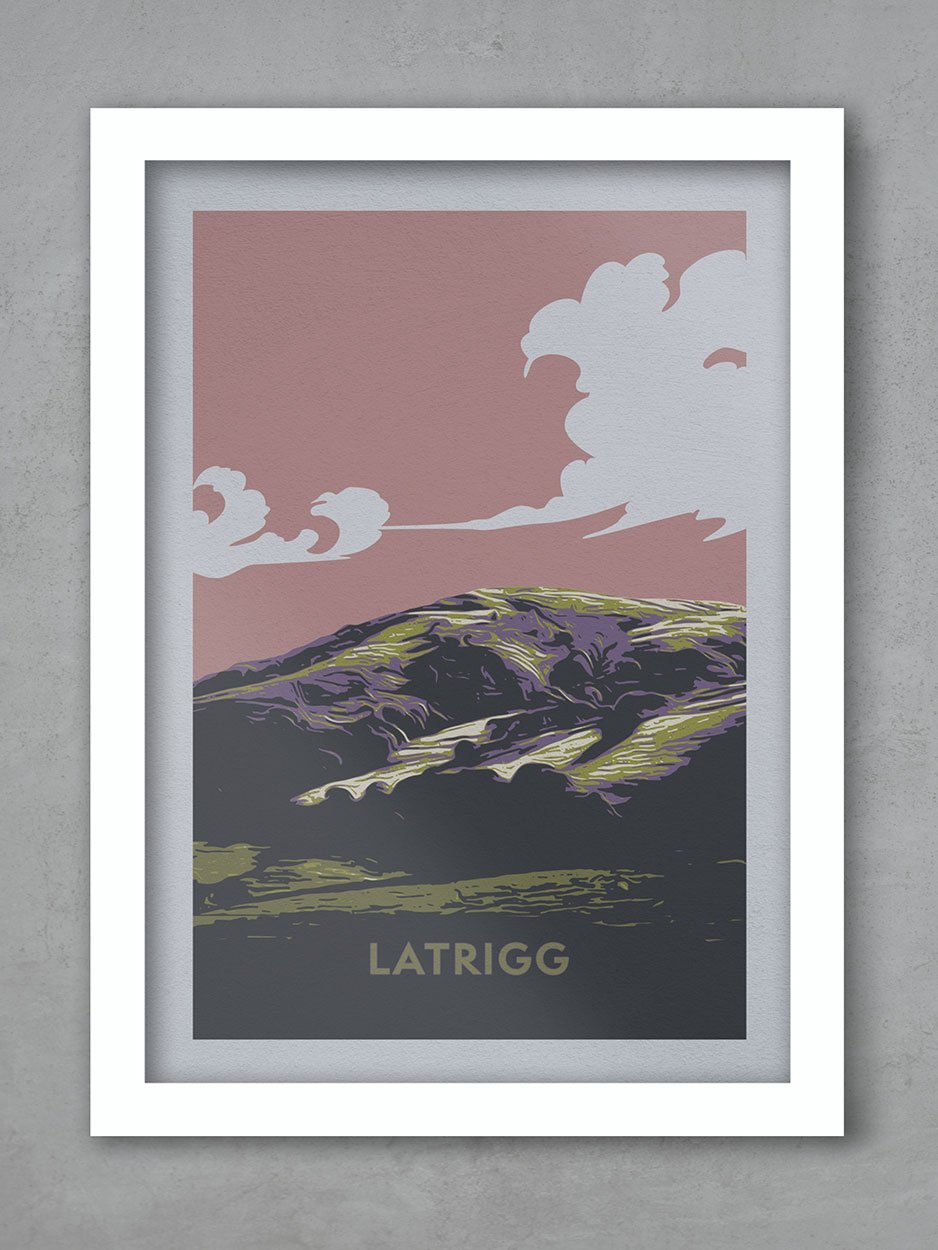Latrigg Lakes Poster
