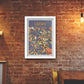 Colourful poster map of Leeds
