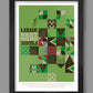 liege bastogne liege modernist poster